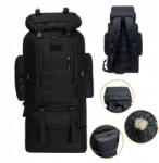  Férfi Túra Hátizsák Fekete Vízálló Strapabíró Robusztus Könnyű 100L (250221GW15)