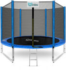 INLEA PREMIUM Jump Trambulin külső védőhálóval 305 cm - kék (IN02-0012) - inlea