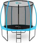 INLEA ULTIMATE Jump Trambulin belső védőhálóval 250 cm - világoskék (IN01-0006) - kertaktiv