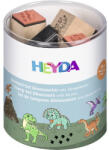  Heyda Nyomda Készlet 15 Darab/Készlet Dinoszaurusz Fekete Bélyegpárnával (BP320005584)