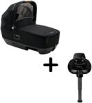 Nuna set landou CARI next + Baza isofix BASE next i-Size, Caviar (CS15900CVRGLSET)