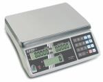 KERN CXB 6K0.5 (6000g/0, 5g) műanyagok darabszámlálására optimalizált digitális asztali mérleg, memória 10 cikknek, akkumulátor 200 óra üzemidővel (CXB 6K0.5)