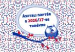 REALSYSTEM Asztali naptár, heti, 2026/2027 tanév, REALSYSTEM (TA26-7836-00) - papir25