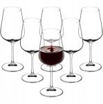 Kadax Vörösboros Poharak Fehér 450 ml 6 db-OS Szett Pohár Szett (20988)