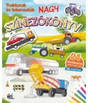 JIRI MODELS Nagy színezőkönyv Traktorok és teherautók Jiri Models (8250-0)