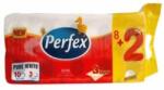 Perfex WC papír 10tekercs (8+2) 3rétegű 430g