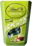 Lindt Lindor tejcsokoládé pralinék lágyan olvadó pisztáciás töltelékkel 200g