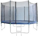 Strend Pro Trambulina Skipjump 366 cm cu plasa exterioara si scara pentru curte (802493)