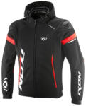  IXON PULSION AIR motoros Kabát | BLACK/WHITE/BRIGHT RED