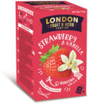 London Fruit & Herb Company eper vanília tea 20x 40 g - freefrom
