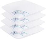 Somnart Set 4 perne matlasate Somnart HypoallergenicMed, microfibra 70x70, lavabile la 95°C (1558)