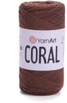 YARNART CORAL fényes zsinórfonal - Barna 1905