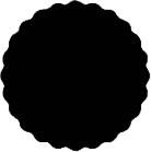  Formalyukasztó 38 mm, Cikkcakkos kör (20888)