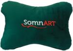 Somnart Perna pentru tetiera auto Somnart verde, ergonomica, 32x23 cm (8408)
