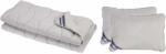 Somnart Set pilota bumbac 180x200 cm cu 2 perne 50x70 Somnart Bella gri (2741)