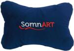 Somnart Perna pentru tetiera auto Somnart, albastra, ergonomicǎ, 32x23 cm (8405)