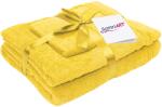Somnart Set prosoape baie bumbac Somnart 600 GSM, 3 piese, galben (10101484) Prosop