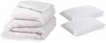 Confort Set pilota 200x220 cm cu 2 perne 50x70 Somnart Confort, microfibra alba (3847)