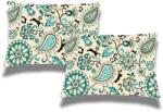Somnart Set 2 perne matlasate SomnArt Belina, microfibra imprimata, 50x70 cm, Oriental (10093202)