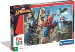 Clementoni - Puzzle Spiderman: Echipa de eroi-păianjen - 100 piese Puzzle
