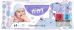 Bella Servetele umede Happy cu Alantoina si vitamina E, 1 pachet, 64 bucati