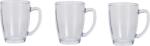 Excellent Houseware Set 3 cani Excellent Houseware, sticla, 400 ml, transparent (KO-ST4000020Setx3)