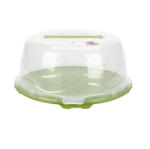 Excellent Houseware Tava servire si transport prajituri Excellent Houseware, polipropilena, 33x16 cm, verde (KO-024001540V) Tava