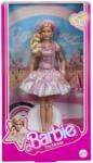 Mattel Barbie The Movie Papusa Barbie cu Rochie Roz (MTJBJ53) Papusa Barbie