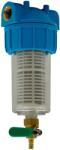 FLOW F-PF-P01 Filtru apă cu purjare din plastic cu sită inox FLOW (17145)