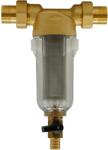 FLOW F-PF-B01 Filtru apă cu purjare din alamă cu sită inox FLOW (17143)