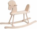 Baby Mix Căluț de lemn cu balans pentru copii Baby Mix natural Balansoar calut