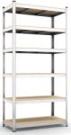 Apolcod Horganyzott fém polcrendszer ECONOMY 220x90x50 (6 polcos)