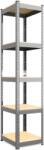 Apolcod Horganyzott fém polcrendszer ECONOMY 180x40x40 (5 polcos)