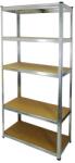Apolcod Fém polcrendszer 180x90x40 cm (5 polcos) - Hatékony megoldás a rendszerezéshez