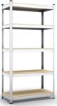 Apolcod Horganyzott fém polcrendszer ECONOMY 180x120x40 (5 polcos)