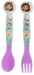 Netflix Gabi babaháza Wonderland műanyag evőeszköz készlet - 2 darabos (GDH4)