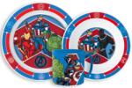 Marvel Bosszúállók Army étkészlet, micro műanyag szett bögrével 265 ml (AV1)