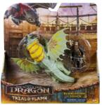 Spin Master Set figurine How to train your dragon - Trial of Fire, Rumblehorn si Stoick Figurina