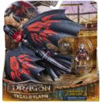 Spin Master Set figurine How to train your dragon - Trial of Fire, Toothless si Hiccup Figurina