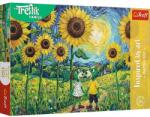 Trefl Puzzle Trefl 100 piese Familia Treflik Floarea-soarelui, 5 ani + Puzzle