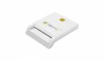 TECHLY Compact USB 2.0 Smart Card Reader white