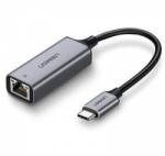 Ugreen USB-C external network adapter / Ethernet RJ45 1Gbps gray