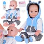 Jokomisiada Realistic Doll Boy 50cm Adorable baby babbles and laughs ZA5357