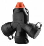 Famatel Rubber branch connector 3 sockets tee 16A 3P 250V IP54 3P PL/FR - rubber choke 187F