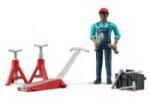 BRUDER Mechanic figurine with workshop tools
