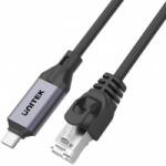 Unitek USB C RJ-45 LAN Ethernet cable, network cable, 3m