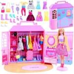 Anlily Doll + cottage with clothes + handbags ZA 2228