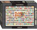 Artglob Пъзел, Artglob, Flags of the world, 1000 части, Картон, Многоцветен