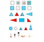 LEAN Toys Magnetic Space Windows Construction Blocks 90 pcs