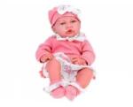Jokomisiada Large 45 cm BOBAS girl doll soft and interactive pink set ZA5188
